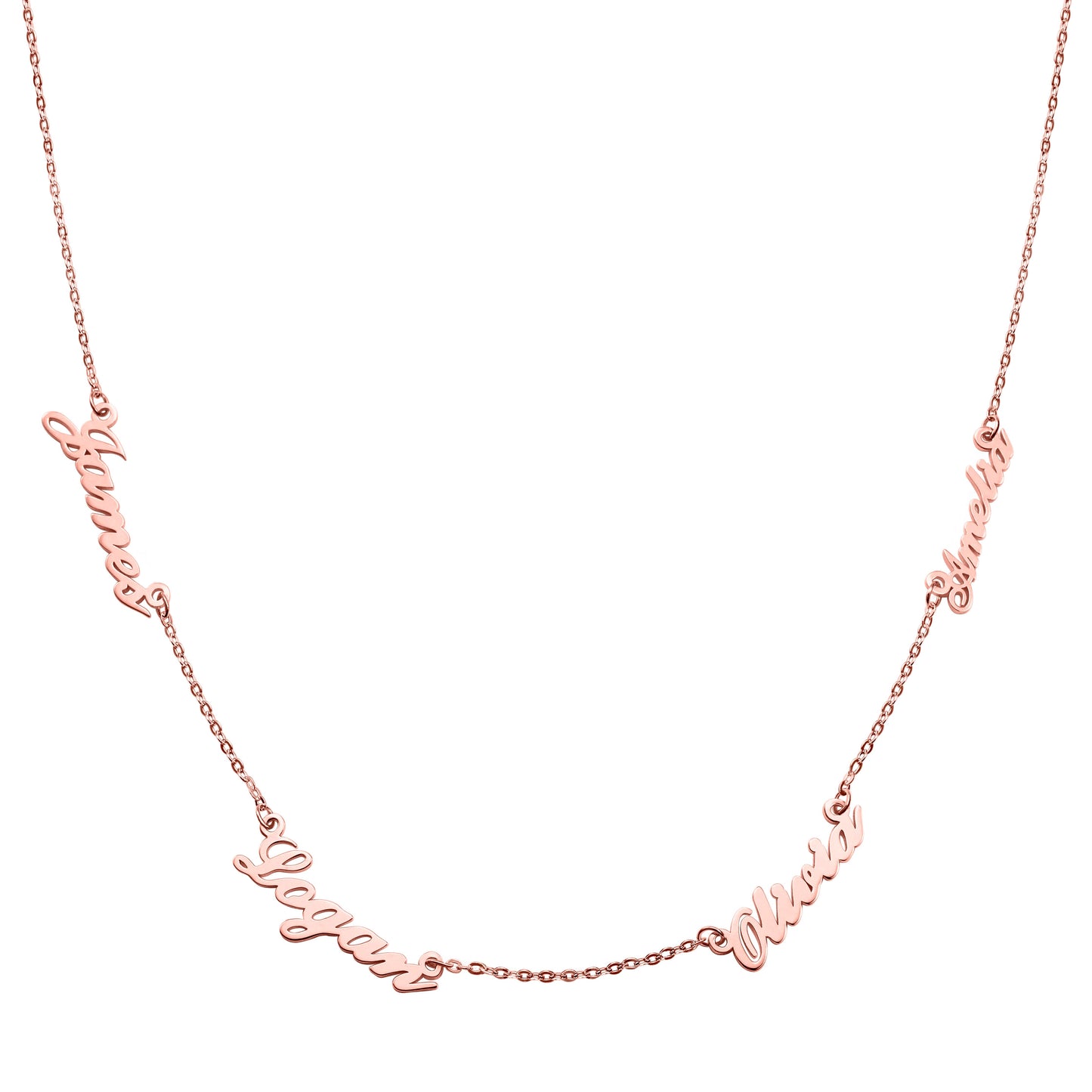 Name Necklace – Custom Upto 4 Names