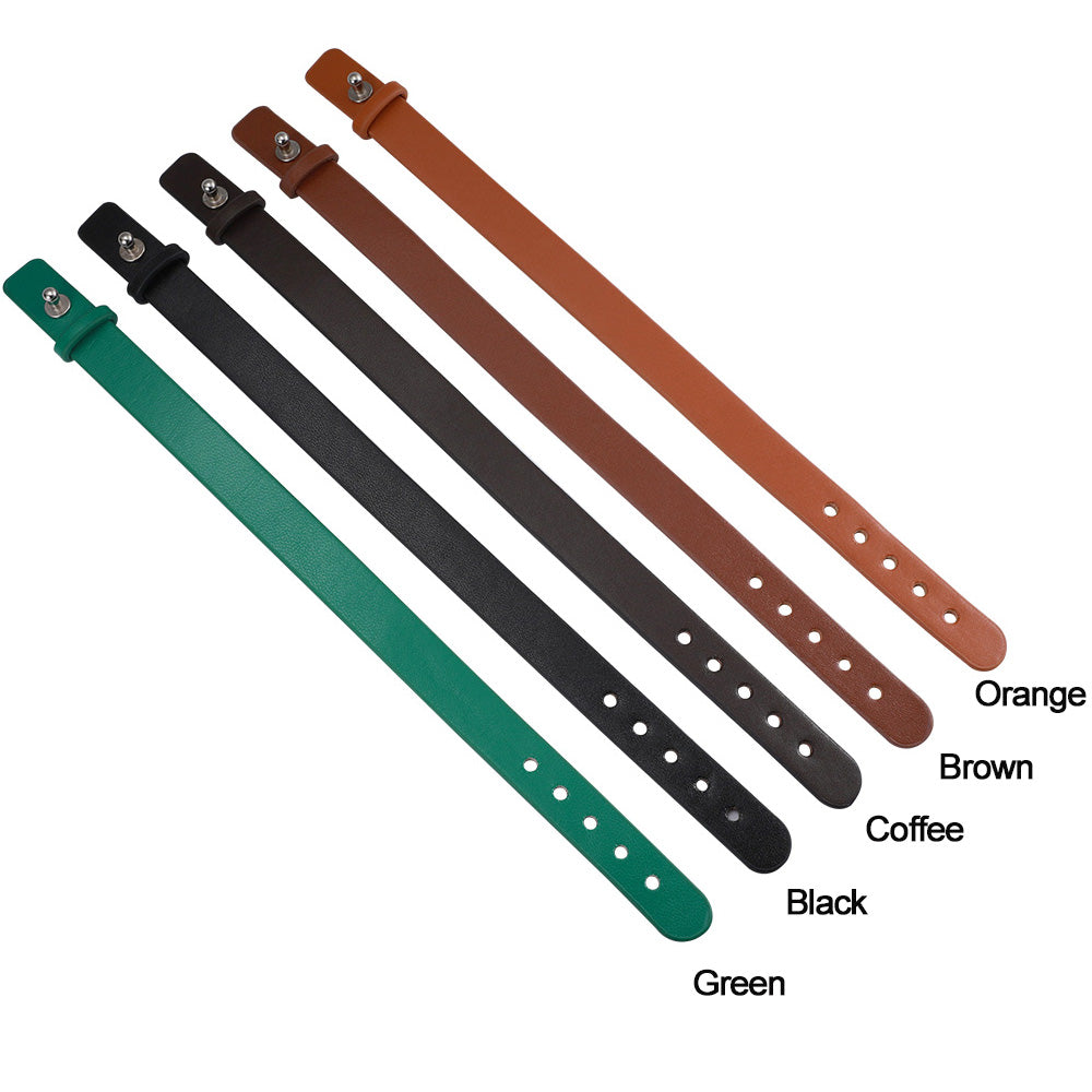 Personalized Leather Bracelet for Men – Custom Gift