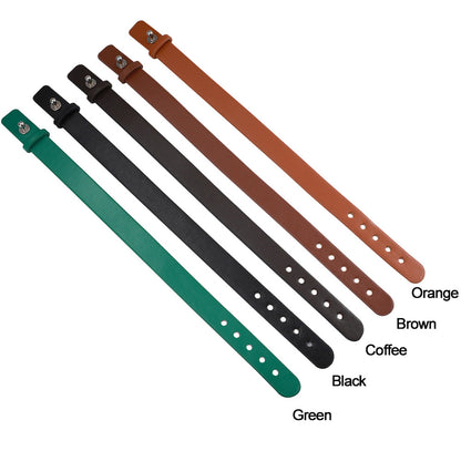 Personalized Leather Bracelet for Men – Custom Gift