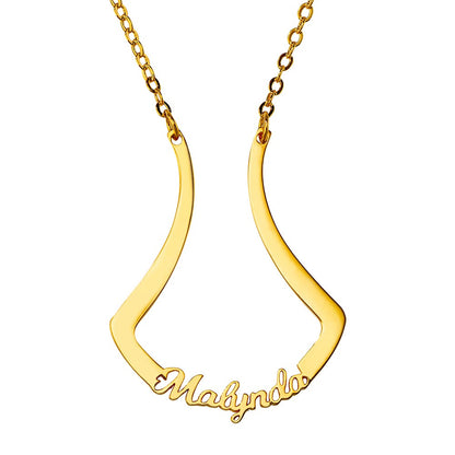 925 Silver Ring Holder Necklace – Custom Name Jewelry