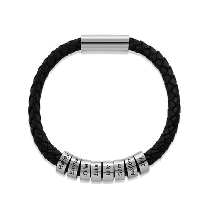 Custom Name Braided Bracelet