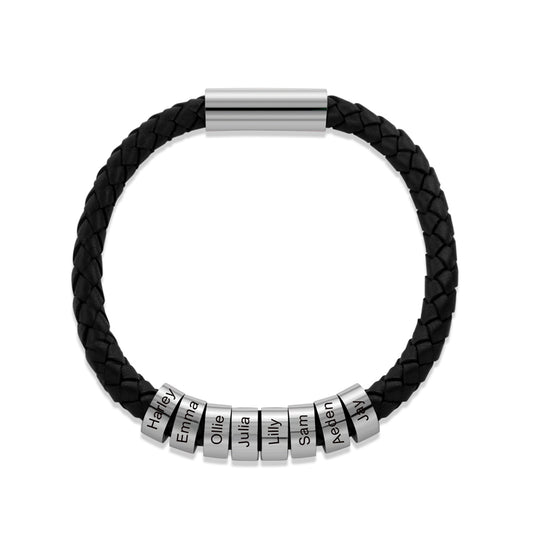 Custom Name Braided Bracelet