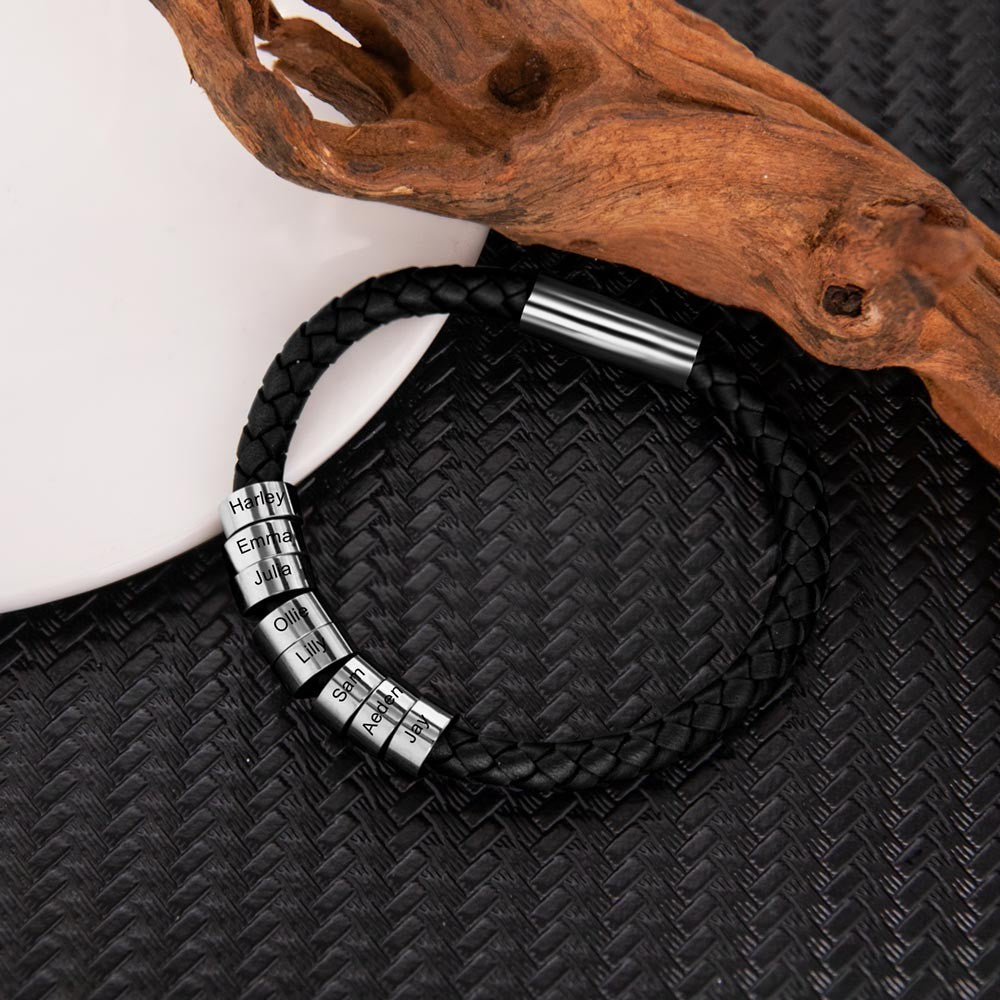 Custom Name Braided Bracelet