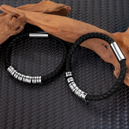Custom Name Braided Bracelet