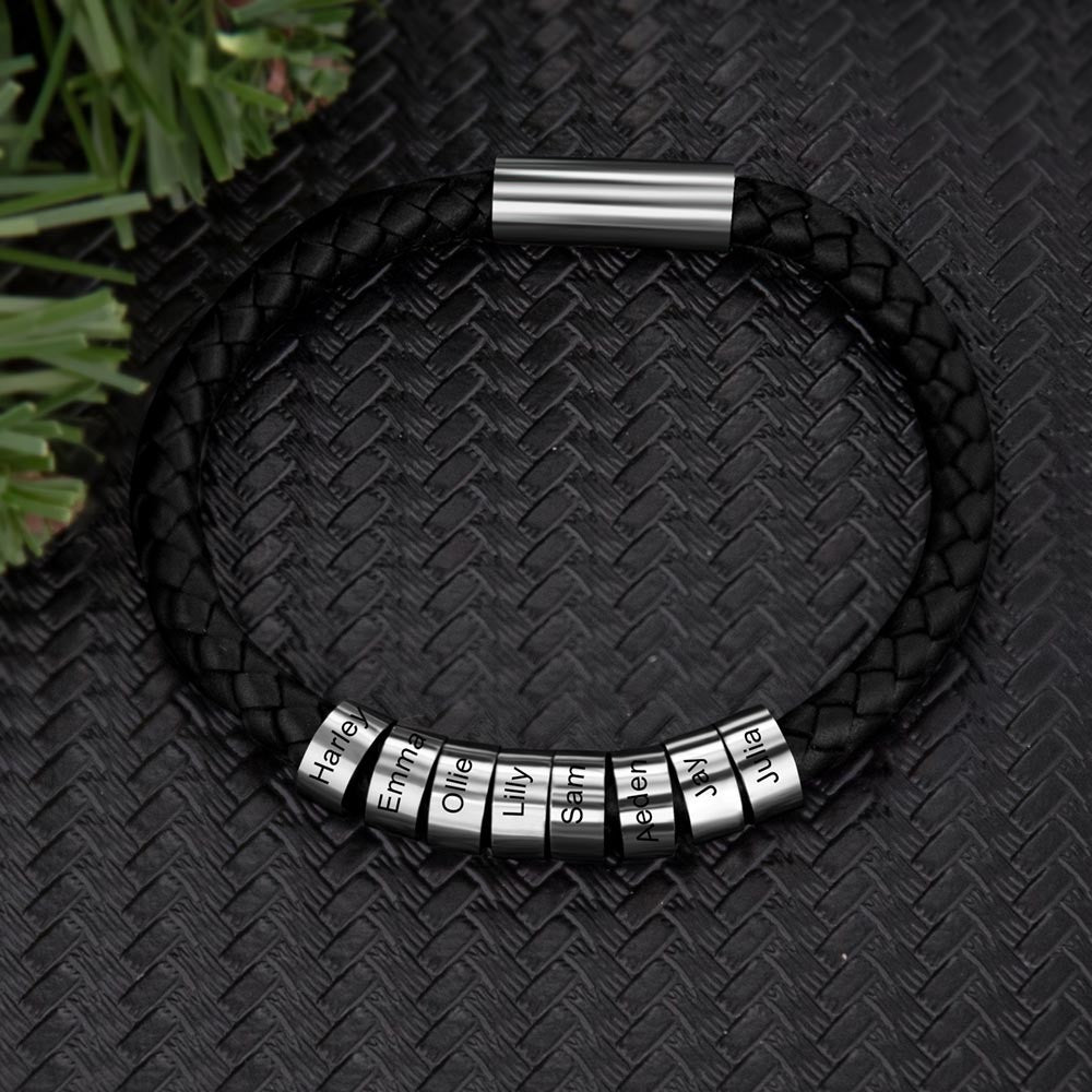Custom Name Braided Bracelet