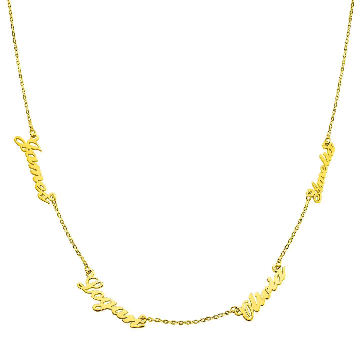 Name Necklace – Custom Upto 4 Names