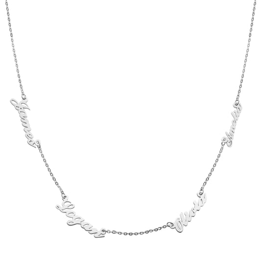 Name Necklace – Custom Upto 4 Names